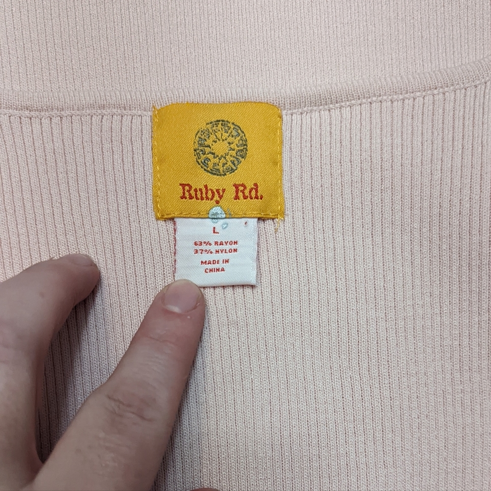 Ruby Rd. Beaded blouse - Picture 13 of 16